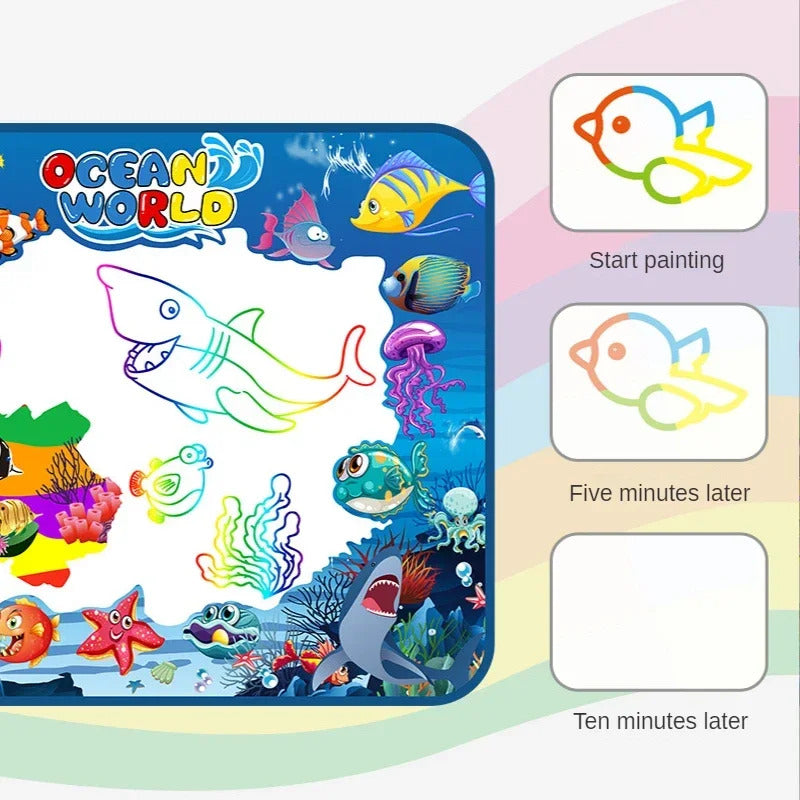 Tapis Magique -Tapis à Dessin pour Enfants